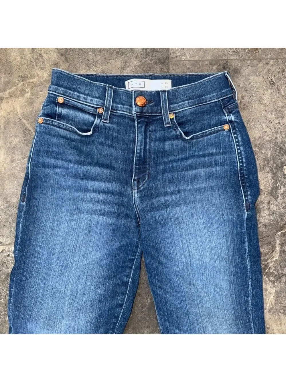 AYR The Chiller Jeans Medium Wash Size 25 x 28
